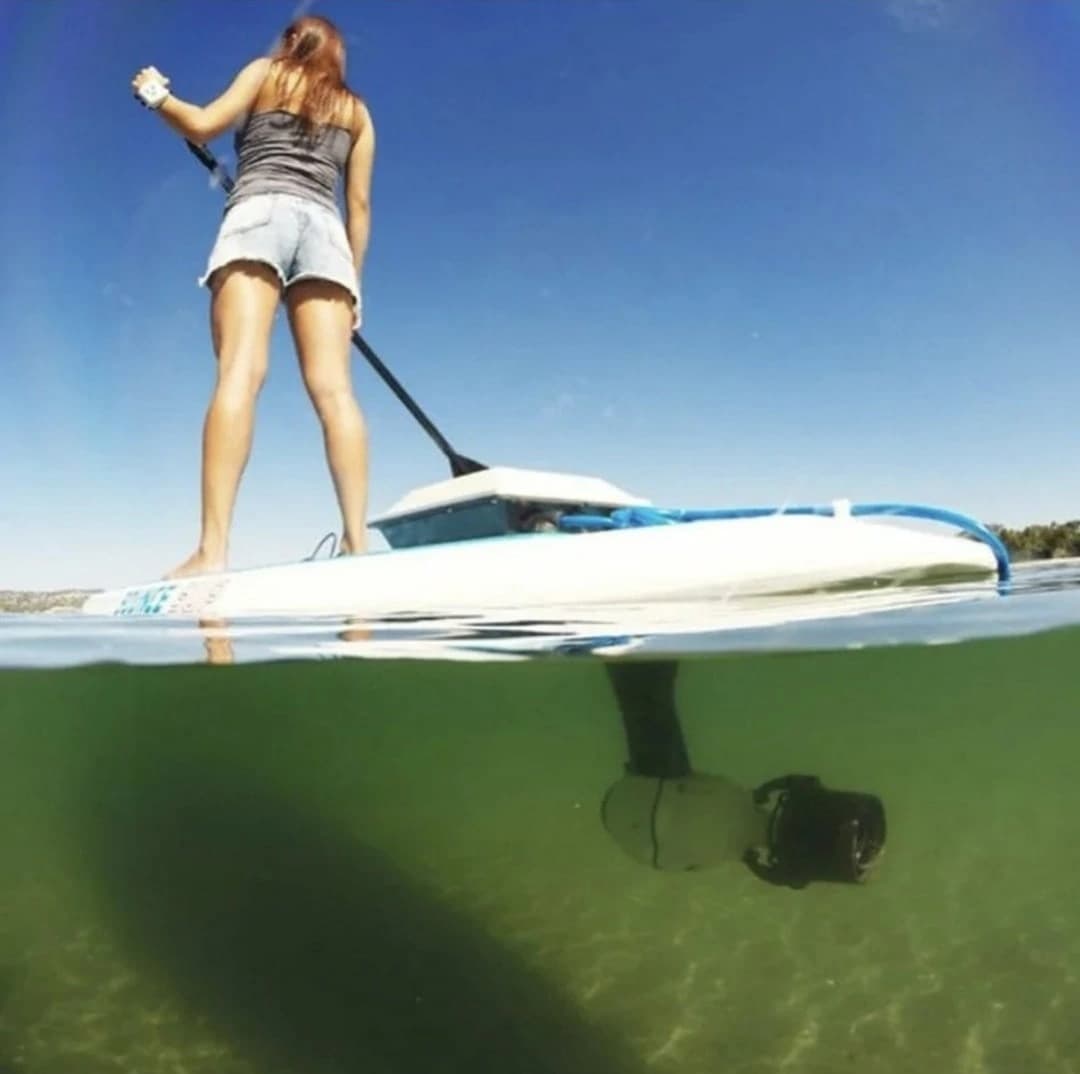 БУДУЩЕЕ НА ВОДЕ: Аренда SUP с Мотором на Банном!