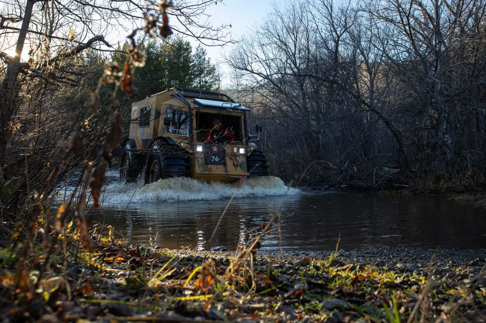Шестичасовой дневной внедорожный тур на вездеходе ШЕРП