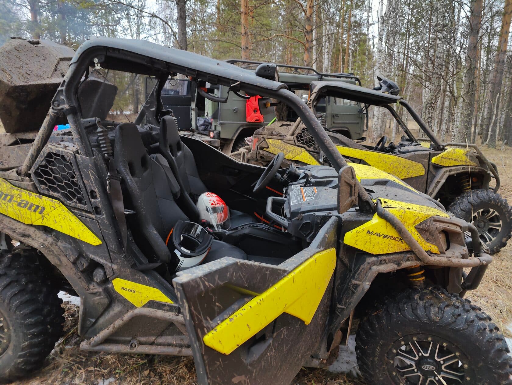 Часовая прогулка на квадроциклах по подготовленным маршрутам